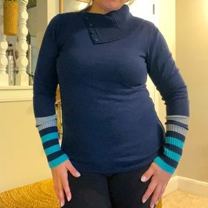 AMERICAN EAGLE cowl-neck fashion sweater Sz L